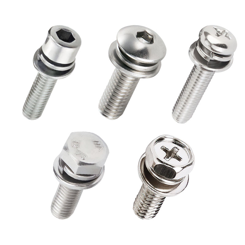 Винты с невыпадающей шайбой